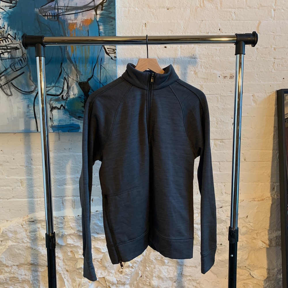 Lululemon 1/4 zip - grey
